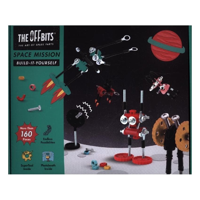 The Off Bits Space mission, suitcase pack more than 150 parts (JZ0001)