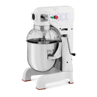 Helloshop26 - Professioneller Teigkneter 30 Liter 1.100 Watt absenkbare Schüssel 14_0004825