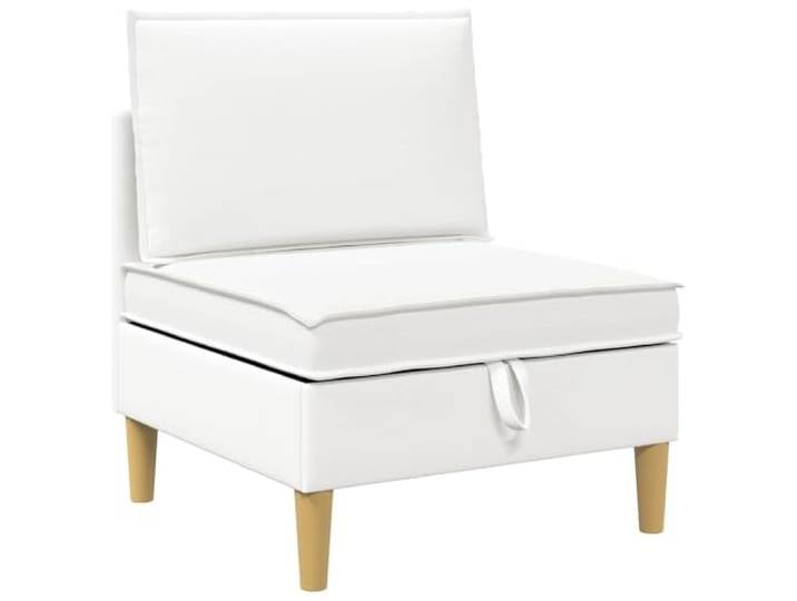 IBUQDDV Sofa mit Stauraum Stoff, Quadratischer Ottoman, Holzrahmen Minimalistisches Design, Schaumstoffkissen, vielseitige Sitzgelegenheit, pflegeleicht, zeitgenössische Räume