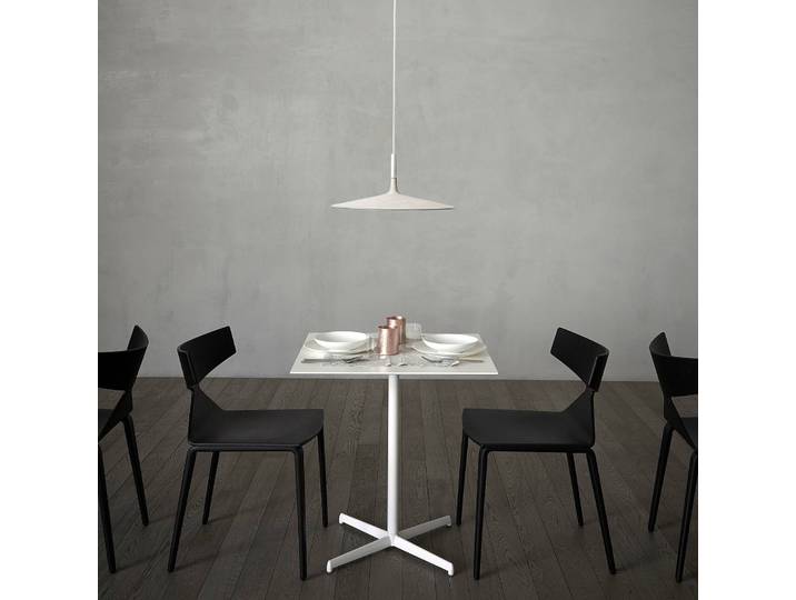 Design hanglamp Aplomb Large, dimbaar, wit / opaal, Keuken, Beton, Design, hanglamp