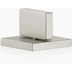 Dornbracht MEM Seitenventil, rechtsschließend, kalt, mit Hammerschlag Struktur, 20004782-06, Farbe: Platin Matt