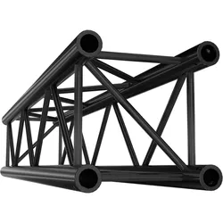Milos Pro-30 Square G Truss - Straight - Heavy Duty QTVU500 - 500 mm - heavy duty - black - G