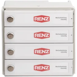 RSA2-kompakt Kunststoff Block (4x Klingel)