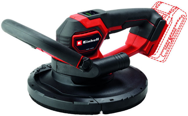Einhell Ponceuse à plaques de plâtre sans fil TP-DWS 18/225 Li BL Solo (4259995)
