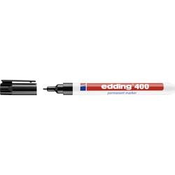 Edding 400 4-400001 Permanentmarker Schwarz wasserfest: Ja
