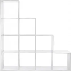 Vasagle, Regal, Stairway (129.50 x 29 x 129.50 cm)