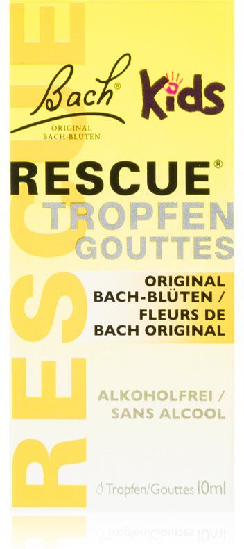 Bach® Flower Remedies RESCUE® crisis drops gouttes pour favoriser l’équilibre mental pour enfant 10 ml