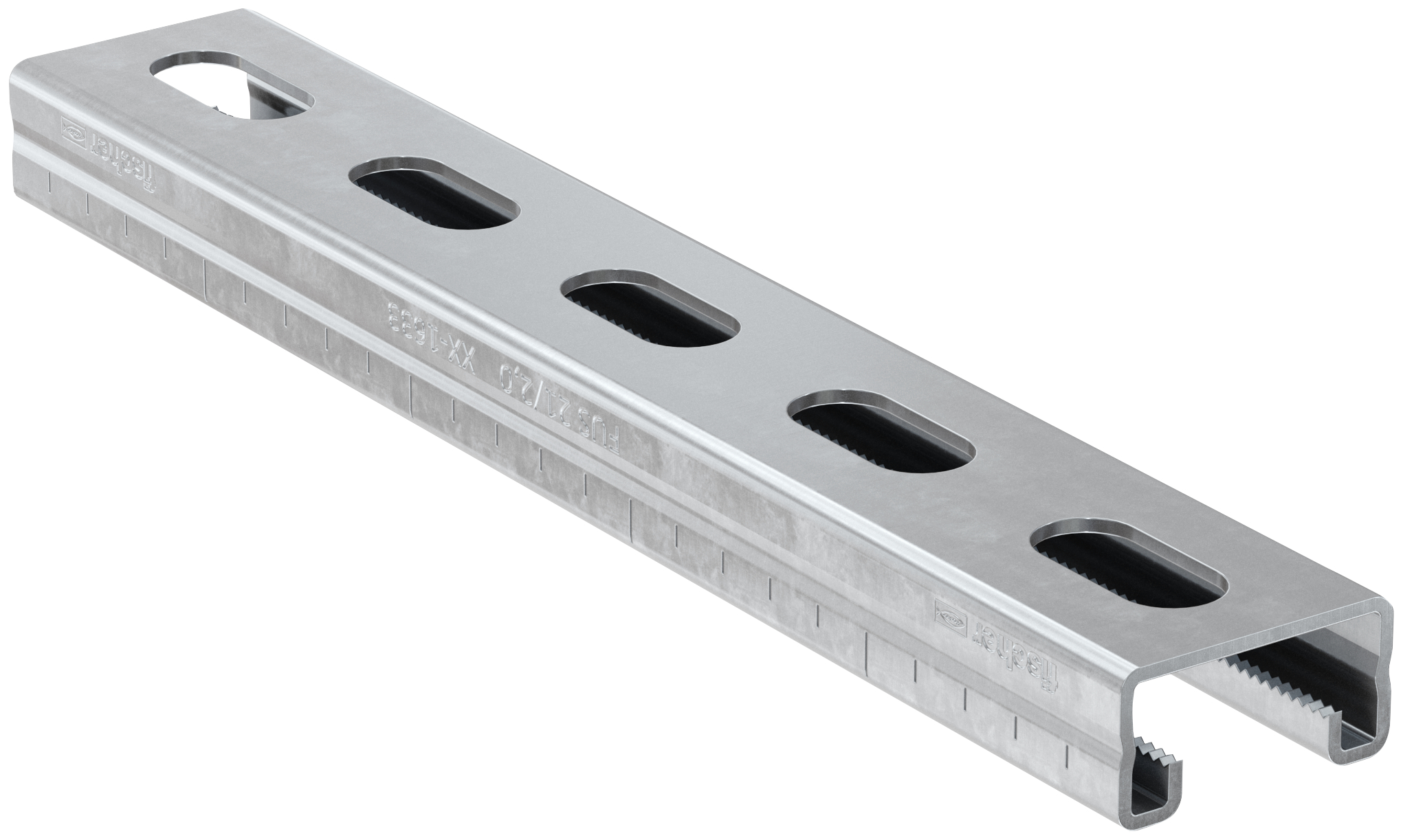 fischer Deutschland Vertriebs GmbH fischer Montageschiene FUS 21/1,5 - 2 m 545117