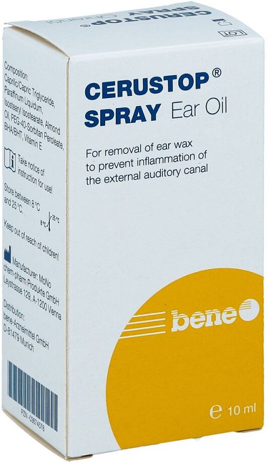 Cerustop Ohrenöl-spray 10ml