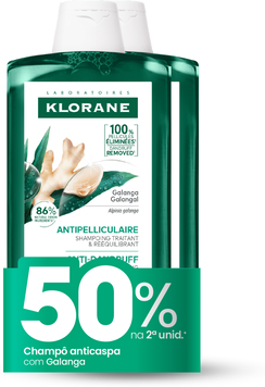 Klorane Pack Galanga Anti-Dandruff Shampoo