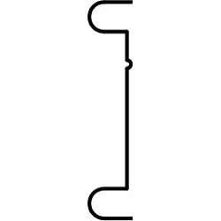 HSK Ersatzteile Magnetprofil für EE 2-tlg. und 3-tlg., E100052-1-S E100052-1-S
