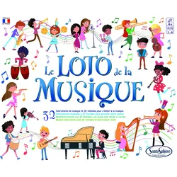 Sentosphere Das Musiklotto (fr-de-it-es-pl) (Deutsch, Französisch, Italienisch, Polnisch, Spanisch)