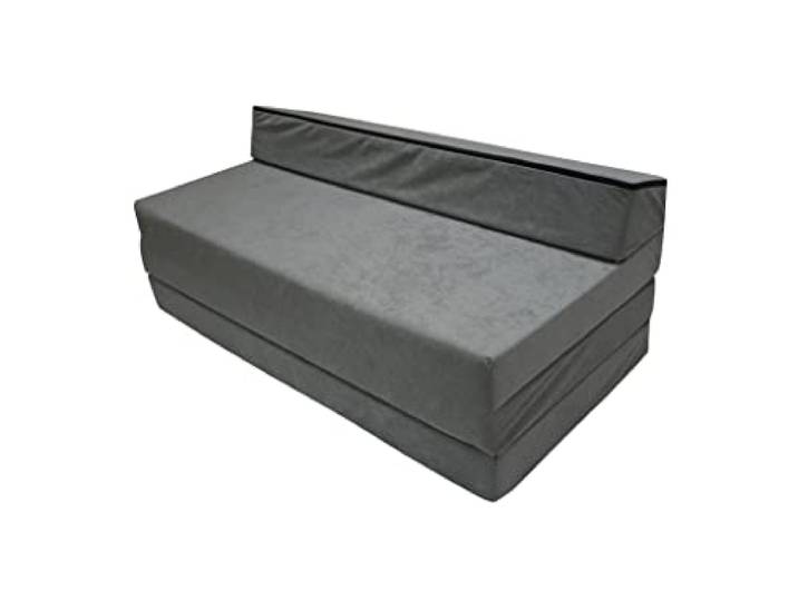 Natalia Spzoo Klappmatratze 200x120x10 cm - Premium Schaumstoff Gästematratze für Zwei Personen, Faltbare Bodenmatratze, Schaumsofa - Optimal für Übernachtungsgäste