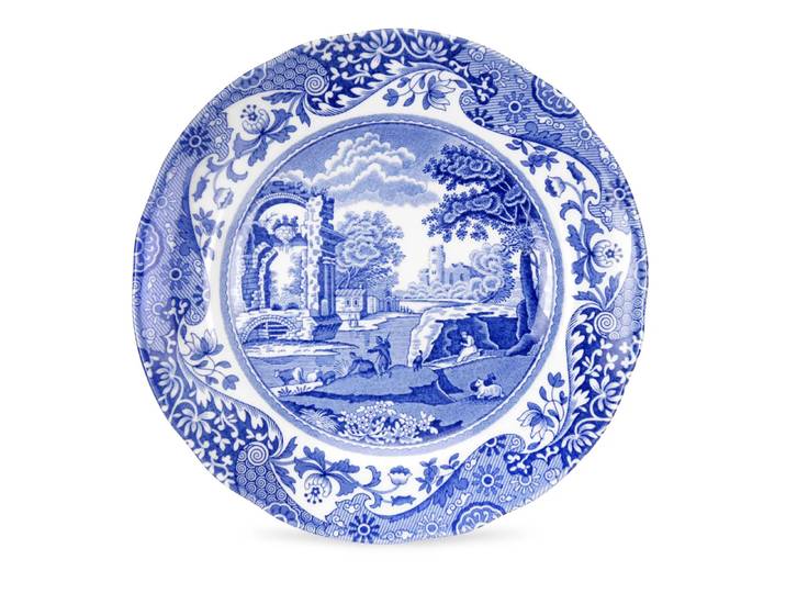 Spode Blue Italian ontbijtbord 15 cm