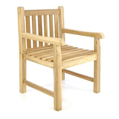Gartenstuhl Gartensessel Sessel Landhaus Teak Holz