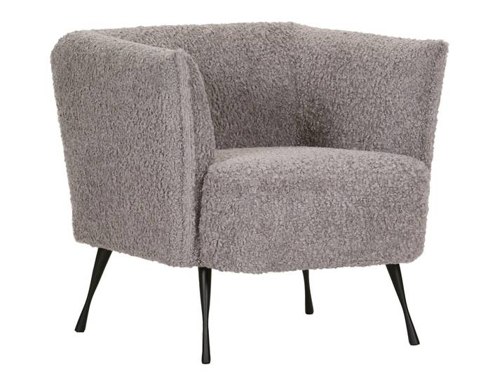 Landscape Sessel MANNI, silber, Stoff