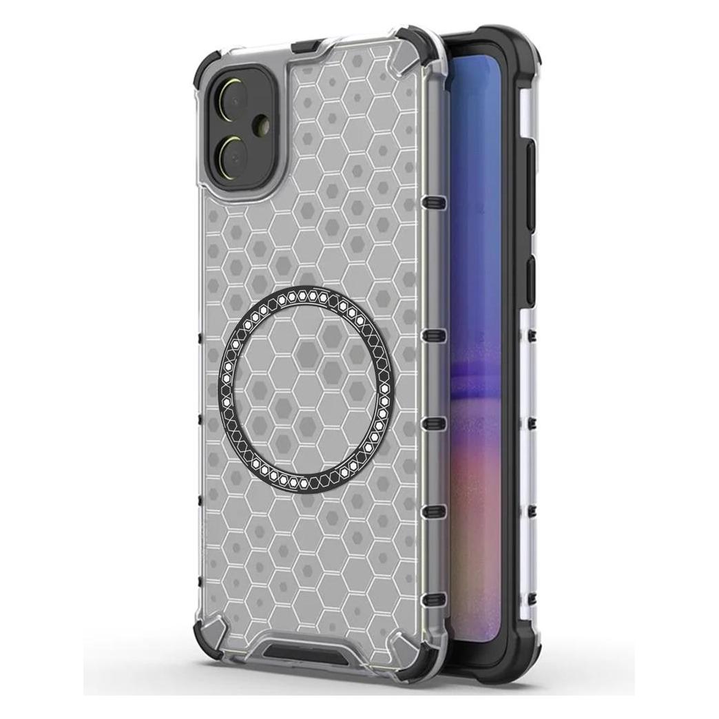 Techsuit - HoneyComb Shield MagSafe - Samsung Galaxy A05 - White (Samsung Galaxy A05) (57967745)