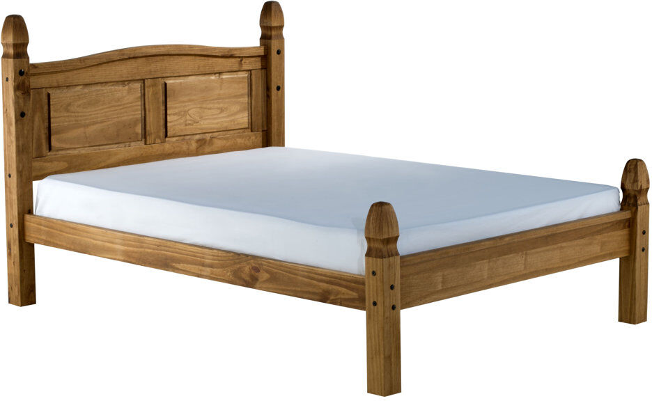 Alpen Home Arthemus Bed Frame Pine King (Low Footboard)