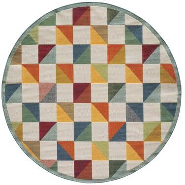 Domani Napa Geometric Ombre Indoor/ Outdoor Rug