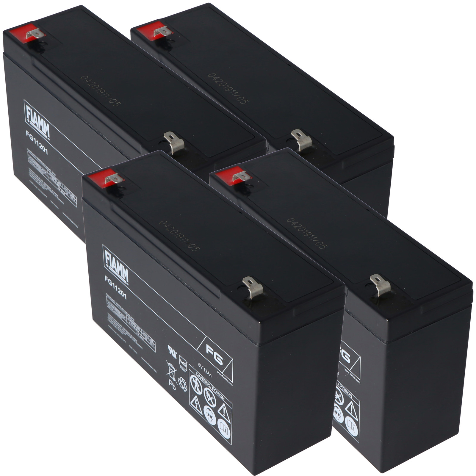 AccuCell Loodaccu voor Völker S960-2W patiëntenbed, 24 volt