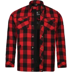 Bores Lumberjack Basic Motorrad Hemd