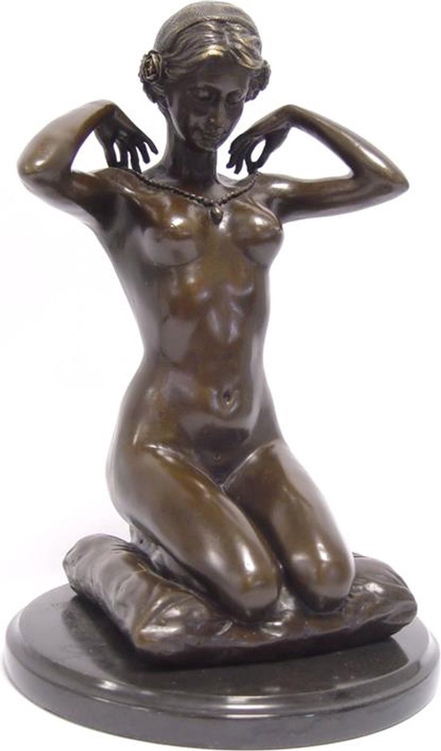 Bronzen sculptuur New Necklace voor volwassenen