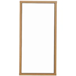 Wandaufbewahrung weiße Ausführung und helles Holz Eiche L30 cm FLEXO