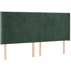 vidaXL, Boxspringbett, Wamelum (Block mit Quadraten) (180 x 200 cm)