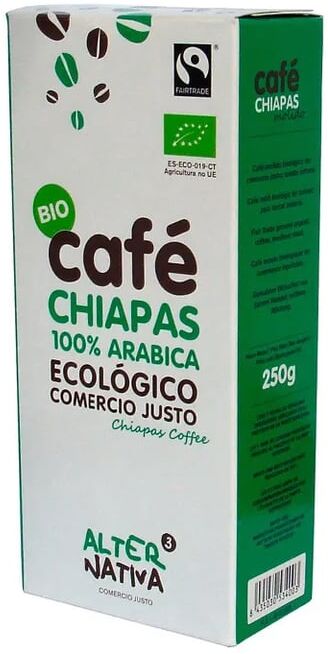Alternativa3 CAFÉ MOÍDO CHIAPAS BIO 250g