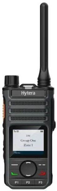 Hytera BP565 UHF Occasion Talkie-walkie professionnel UHF d'occasion avec audio numérique, écran couleur et protection IP54. Réemballé en boîte neutre