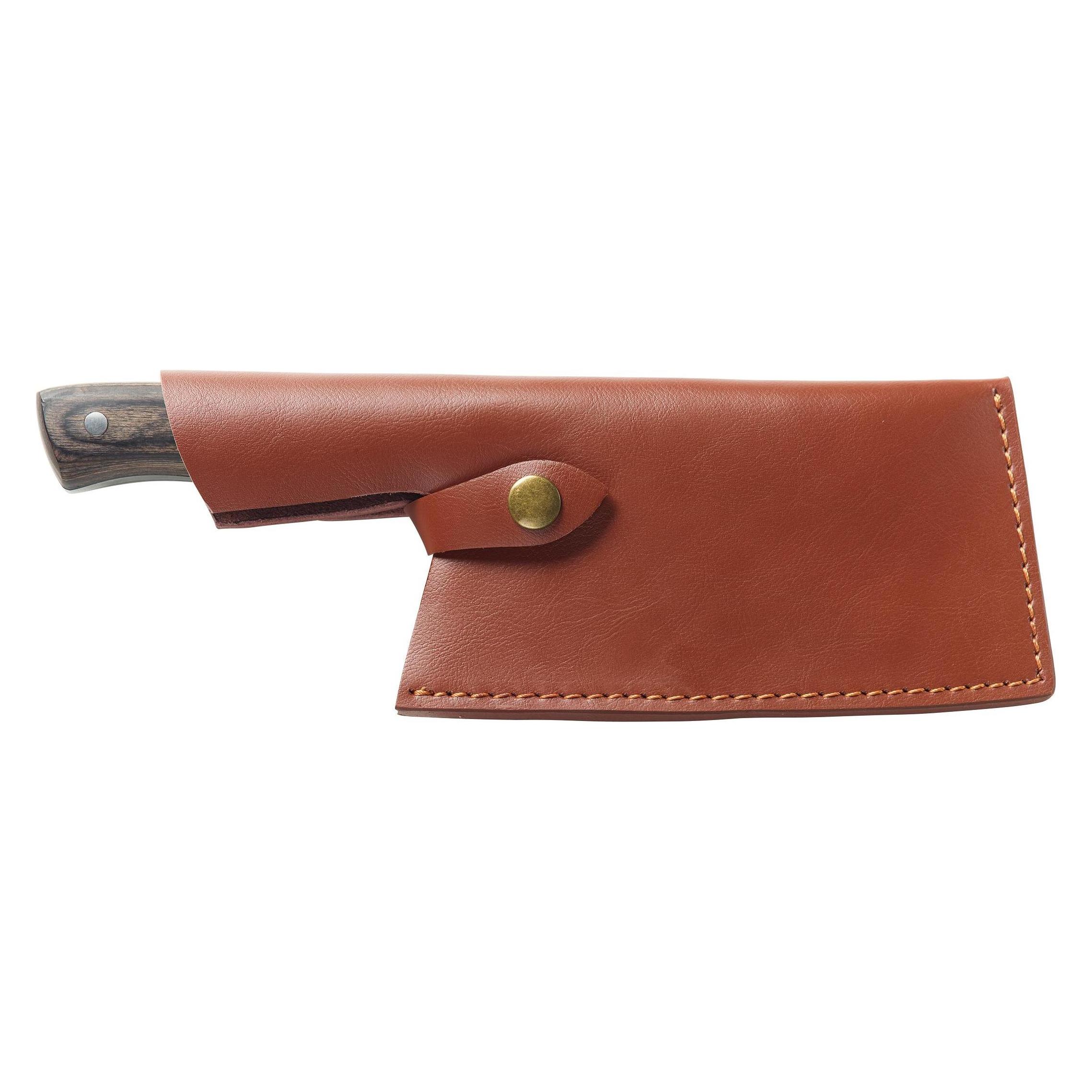 Zassenhaus Kochmesser Cleaver 17 cm Pakkaholz (17 cm) (070972-144067.0170)