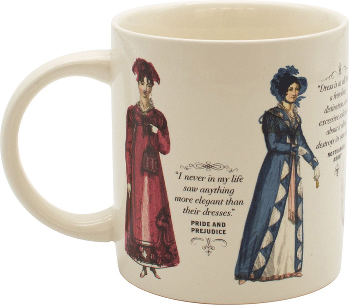 Unemployed Philosophers Guild Magische Mok Jane Austen Finery