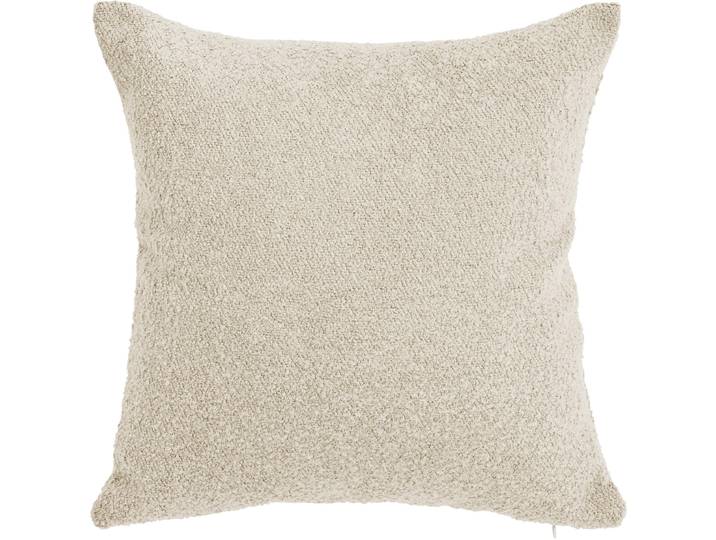 Kissenhülle DONE. Touch , beige (sand), B:45cm L:45cm, Polyester, Obermaterial: 57% Polyacryl, 43% Polyester, Kissenbezüge, Kissenhülle, Einfarbige Kissenhülle aus weichem Bouclé-Stoff