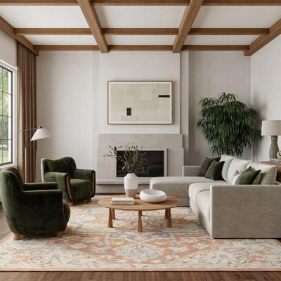 Nourison Maison Vintage Handmade Wool Indoor Rug