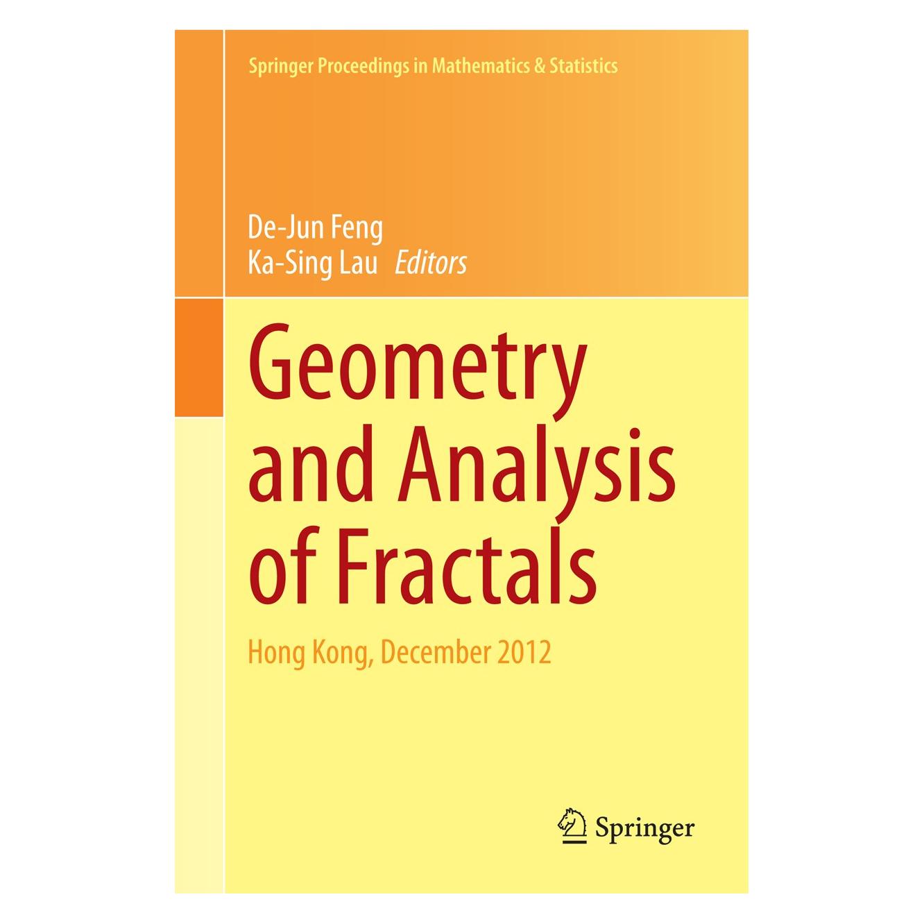 Springer Geometry and Analysis of Fractals (Englisch, Hardcover, De-Jun Feng, Ka-Sing Lau) (9783662439197)