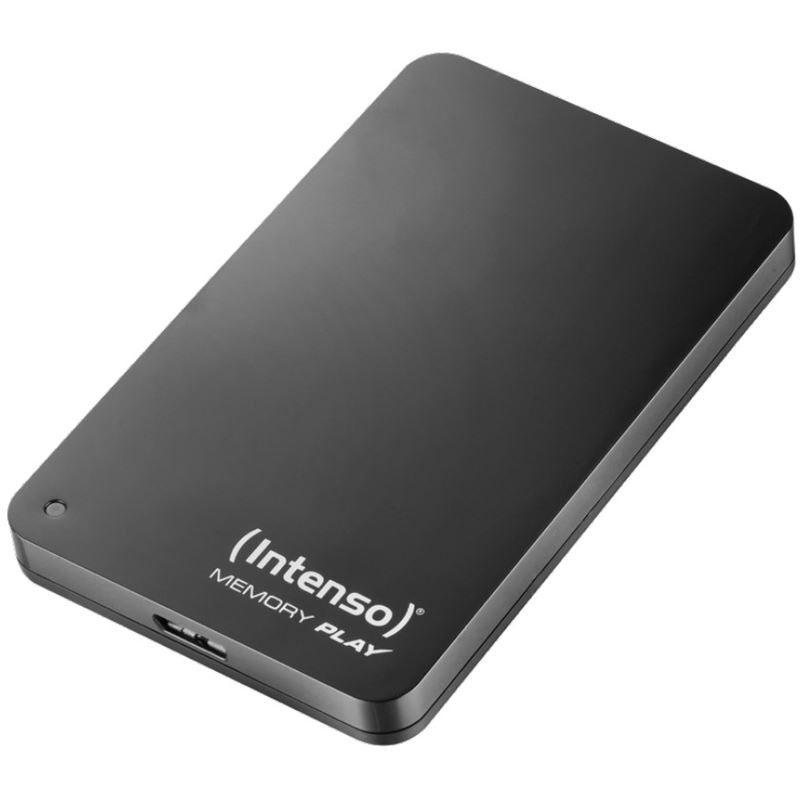 2TB Intenso Memory Play Externe Festplatte (schwarz, extern, USB-A 3.2 Gen 1 (5 Gbit/s))