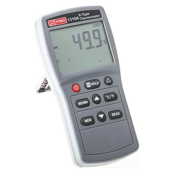 RS PRO Thermometer, Type K (1232215)