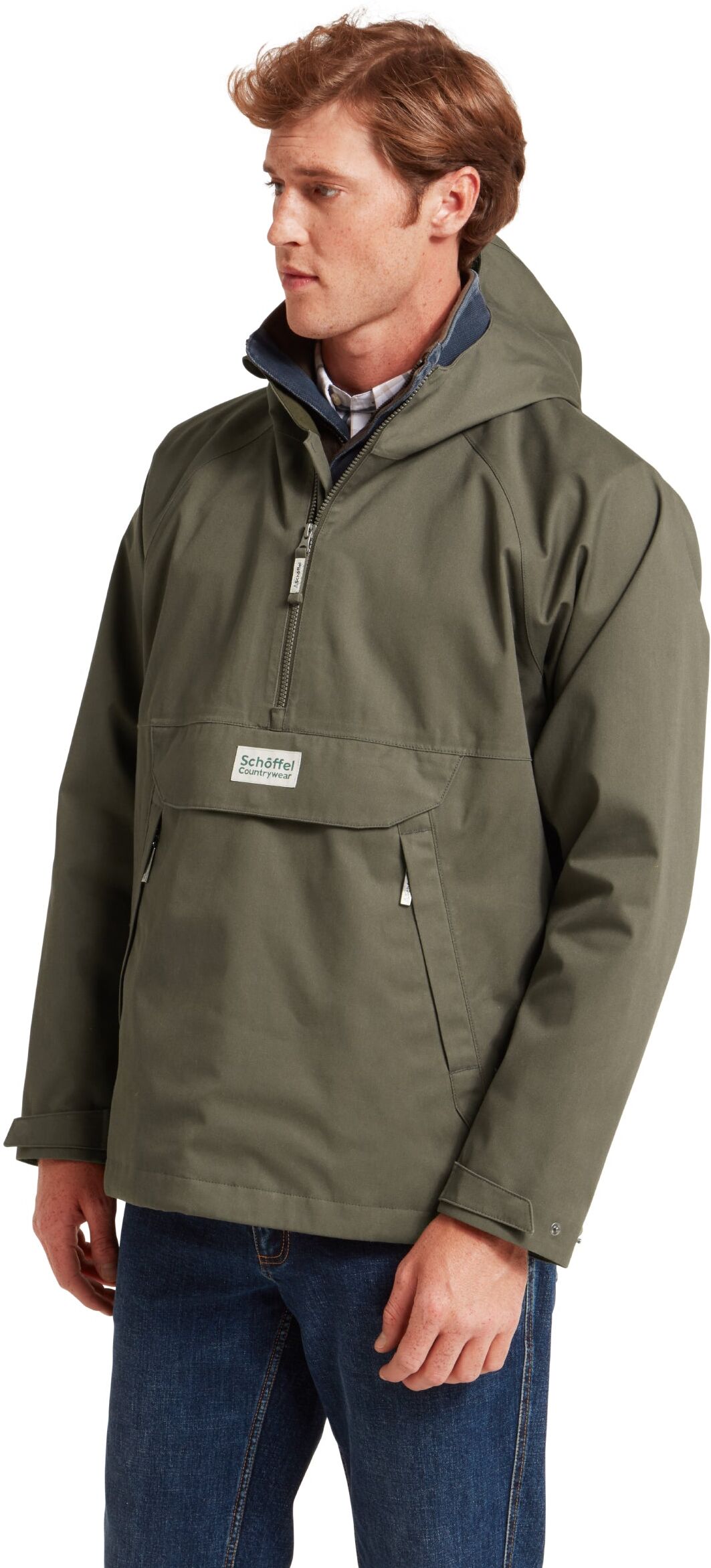 Schöffel Country Overton Waterproof Anorak - Green - Size M - Men