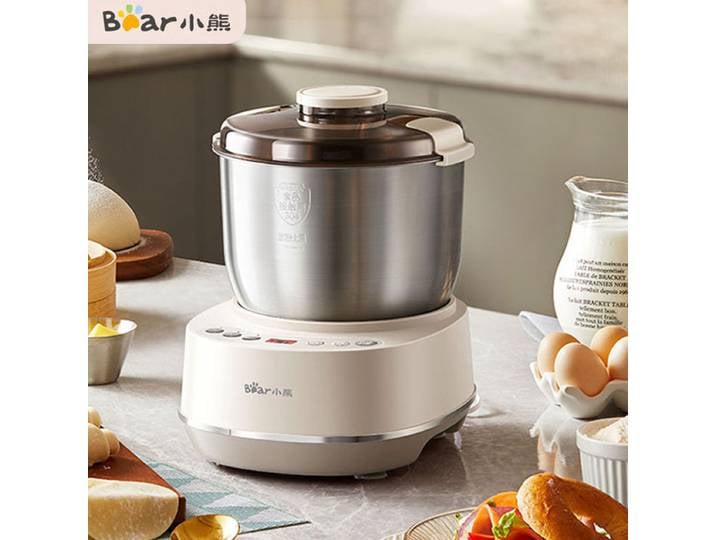 Mélangeur de pâte électrique ours 3,5 l, Machine à pétrir automatique pour la cuisine domestique, fabrication de nouilles, pain, pâte de 1.75KG
