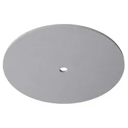 Brumberg Akustik-Element SLENTIUM, GLATT, rund, Ø 59.5cm / innen Ø 6.8cm für Einbaustrahler (zentral), inkl. Abhängung, frost BRUM-85010101