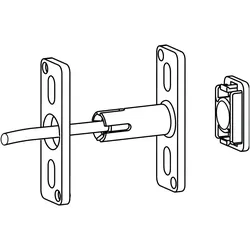 Hautau, Zubehör Türbeschlag, ATRIUM HS Verschlusskontrolle für Getriebe, Schema A, D, G2, 1 Stk