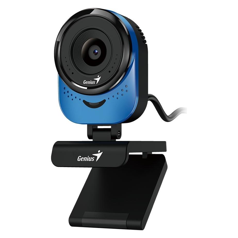 Genius FaceCam 1000X Q Blau, 720p HD + Mikrofon (2 Mpx) (32200009401)