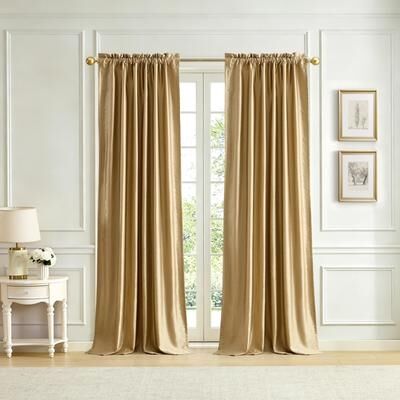 Lenox Imperial Faux Silk Window Curtain