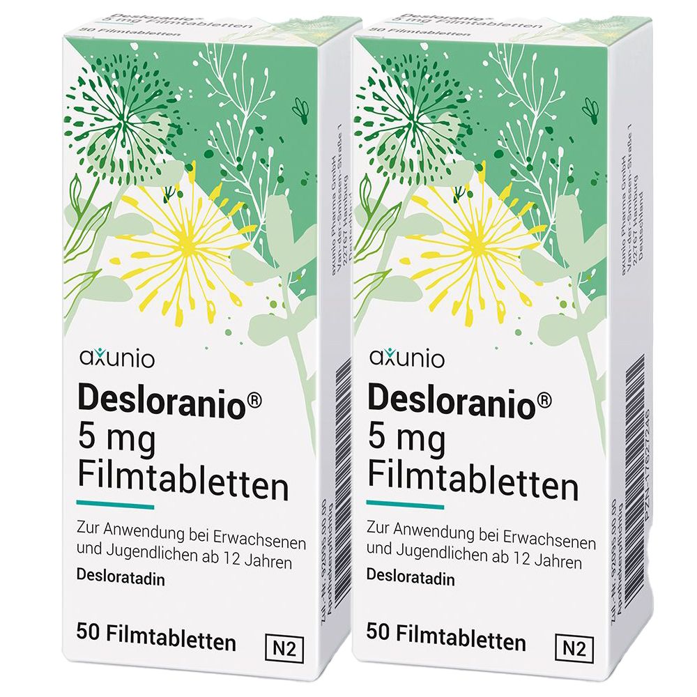 Desloranio 5 mg Filmtabletten 100 St