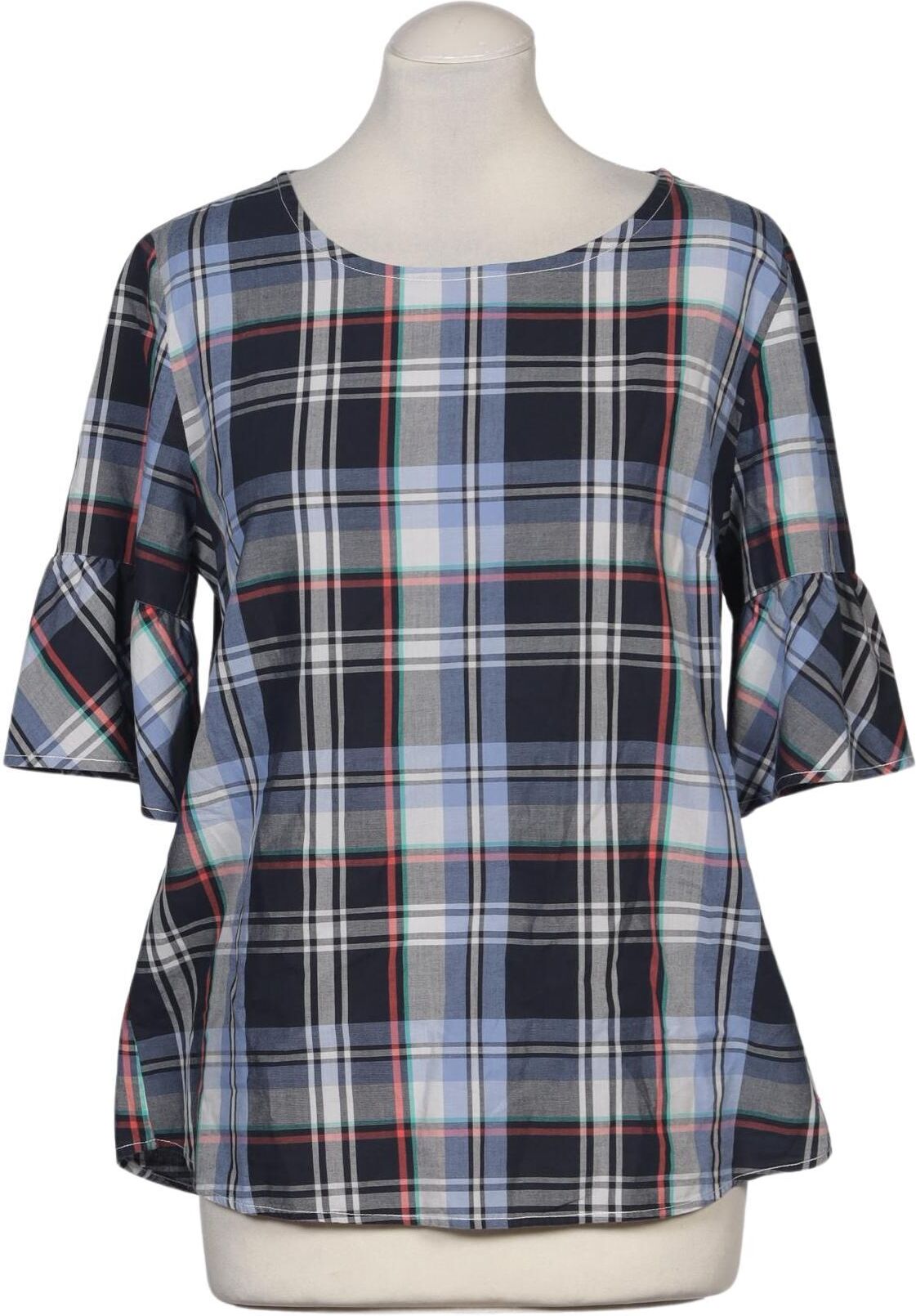 Tommy Hilfiger Damen Bluse, Mehrfarbig, Gr. M, Baumwolle - Second Hand