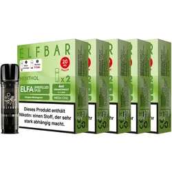 ELFBAR ELFA Prefilled Pod x 2 - Menthol 2.0% , 5er Pack