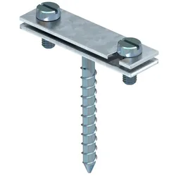 OBO 5030234 Abstandhalter mit Gewinde für Erdleiter 30mm Stahl galvanisch verzinkt 708 30 HG  - 50 Stück