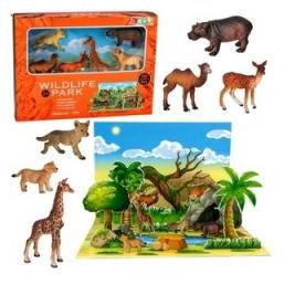 Lean Toys 3D-Figurenset "Wildtiere" (72465782)