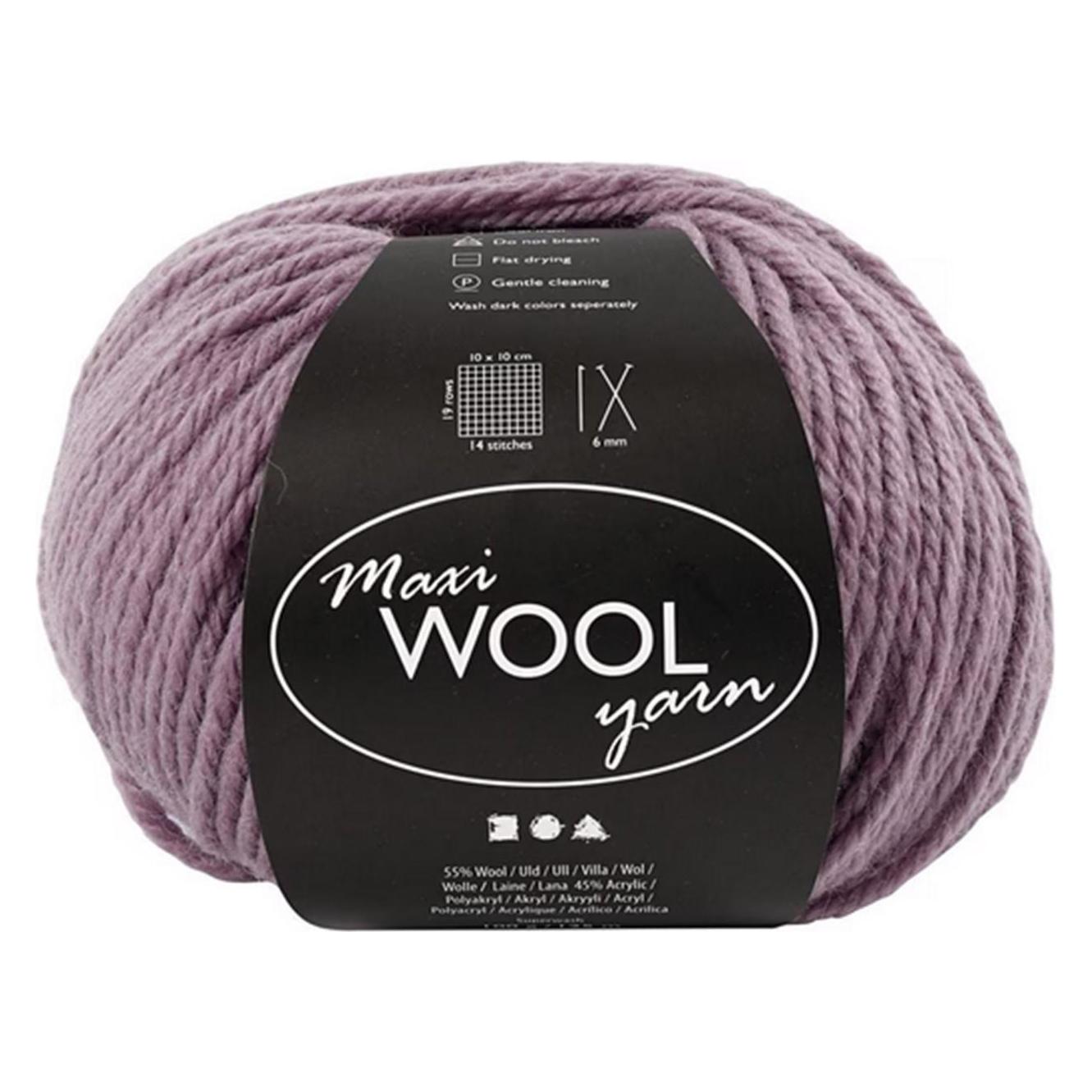 Creativ Company Wolle 100 g Lavendel (125 m) (447408)