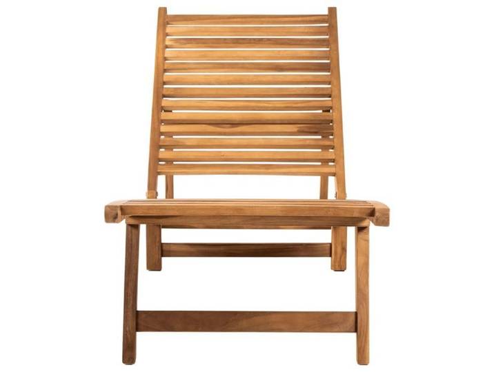 MGH - NEUF Chaise longue/transat - Bois de teck solide CC207